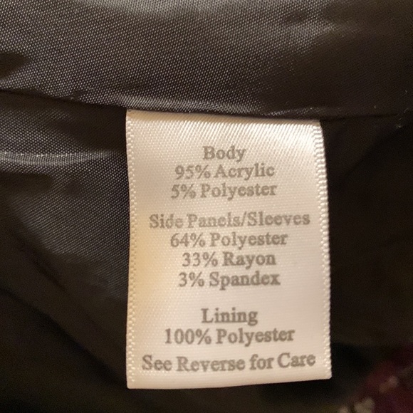 Katherine Tweed style jacket with contrasting sleeves - Picture 10 of 14